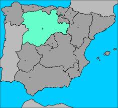 castilla y leon mapa